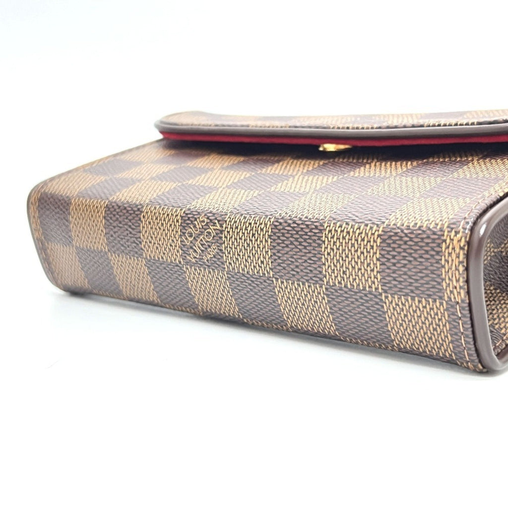 Louis Vuitton Brown Ebene Damier Canvas Pochette Sling Bag