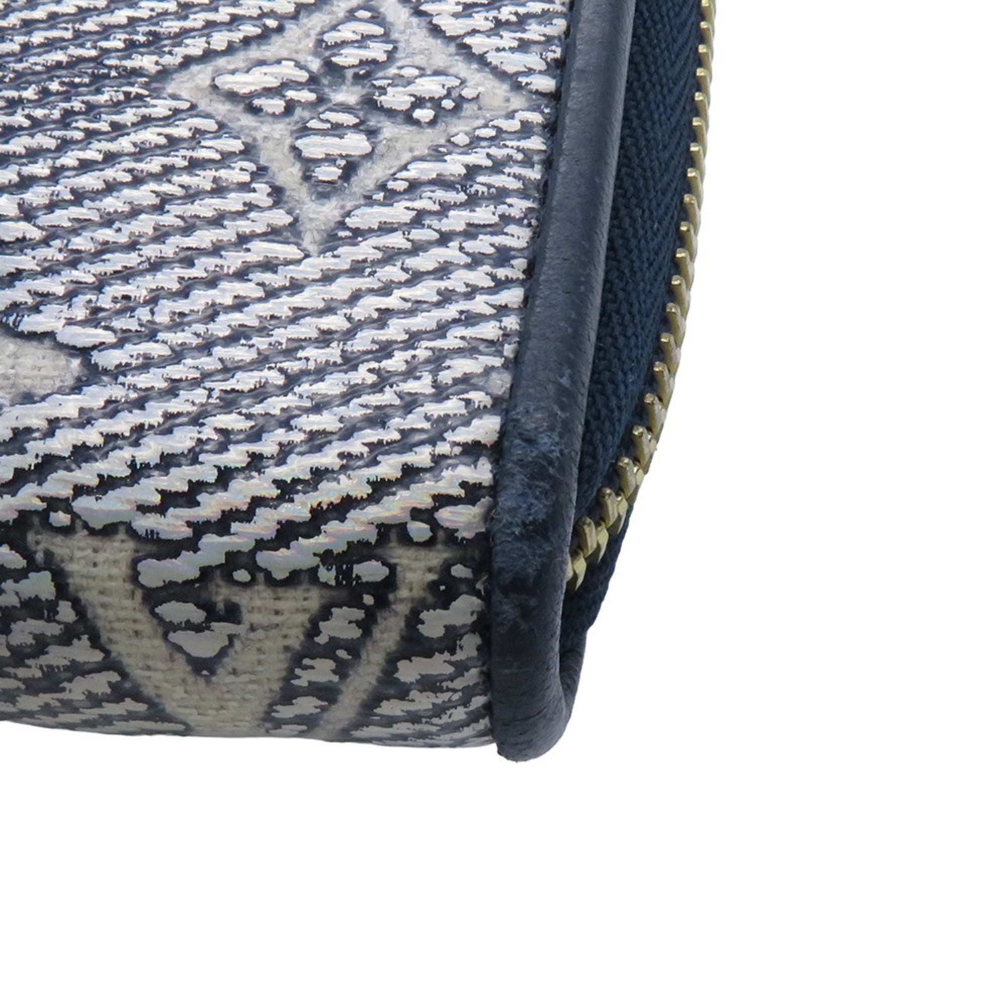 Louis Vuitton Monogram Navy Jacquard Long Wallet