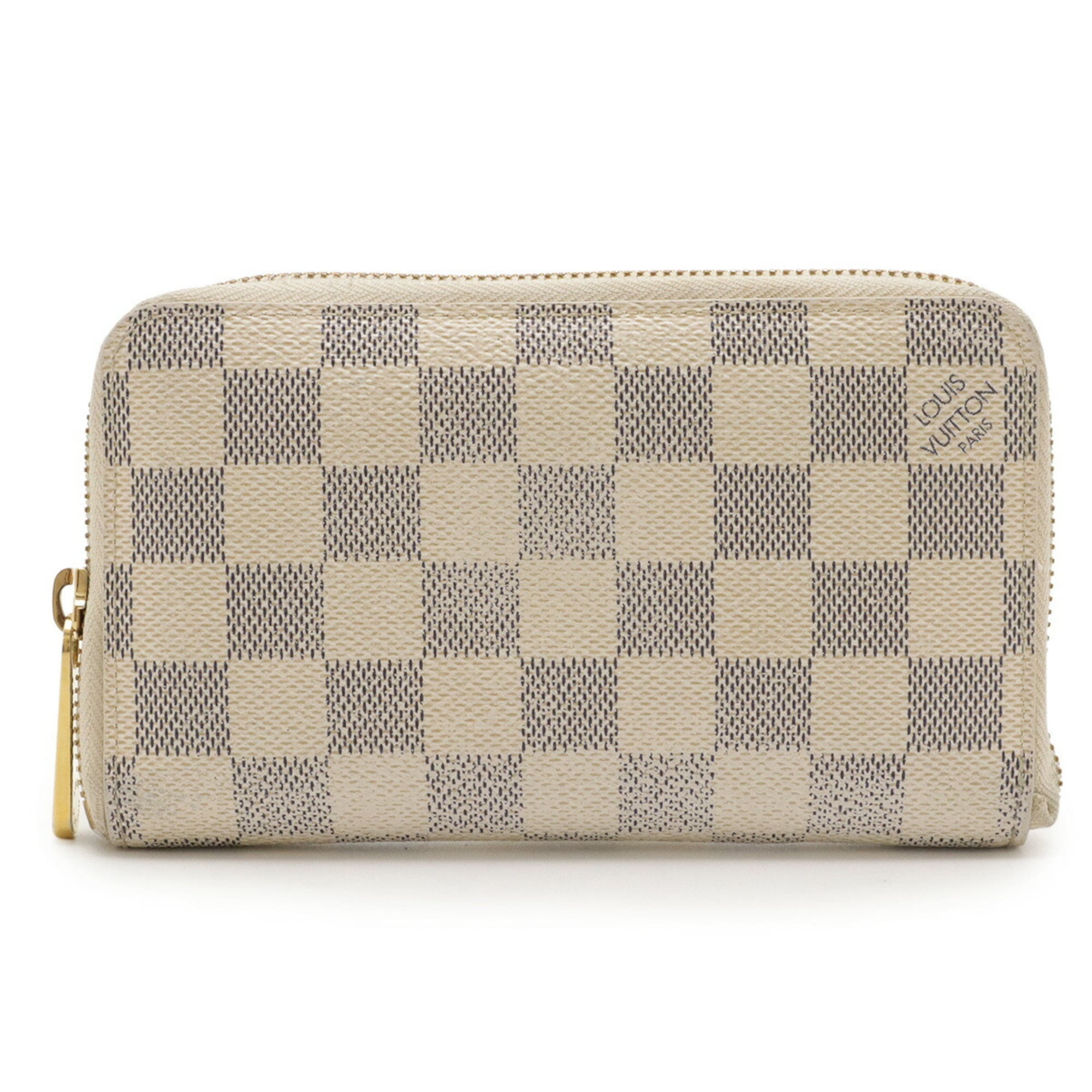 Louis Vuitton Damier Azur Ivory Damier Azur Pvc Coin Purse/Coin Case
