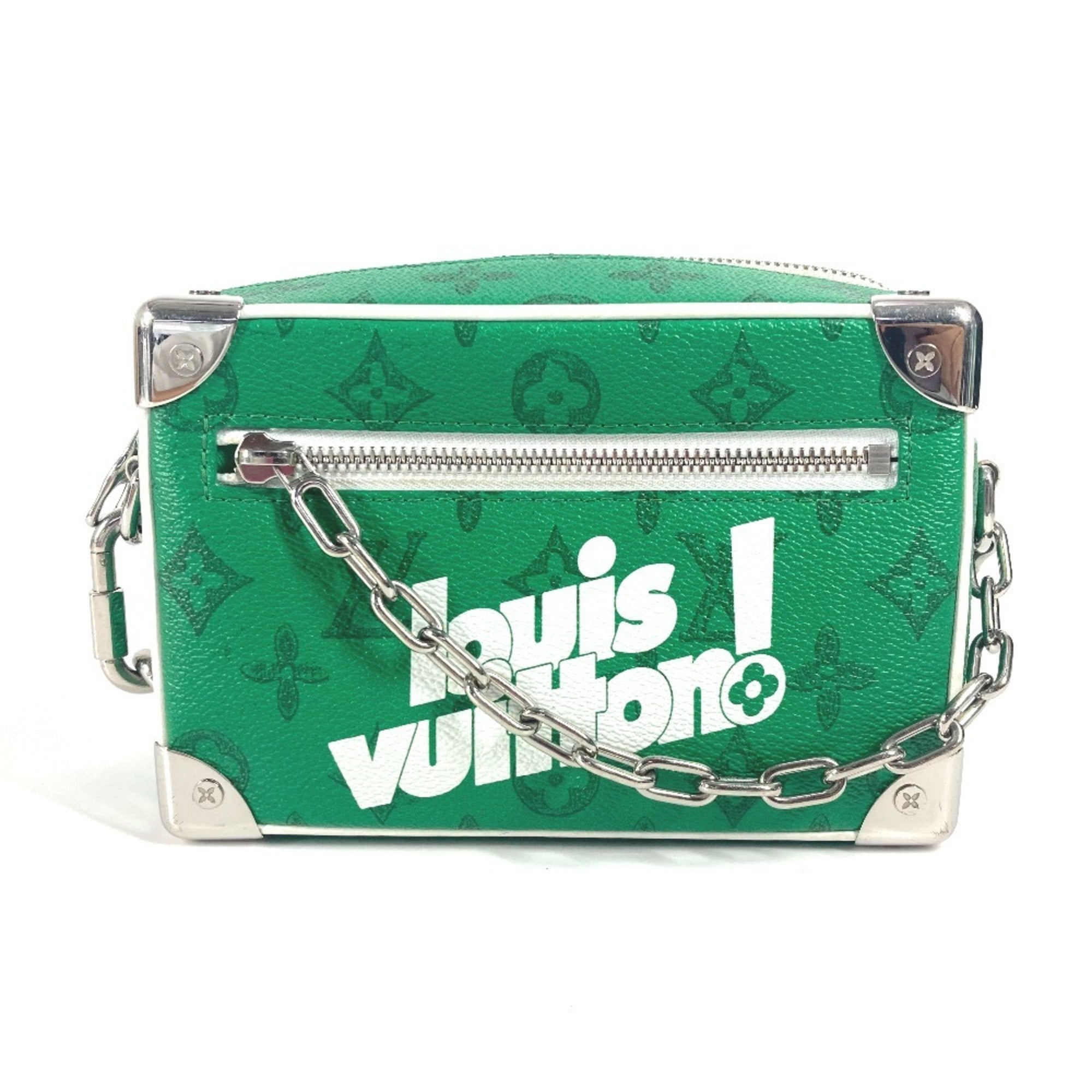 Louis Vuitton Monogram Green Monogram Pochette Shoulder Bag