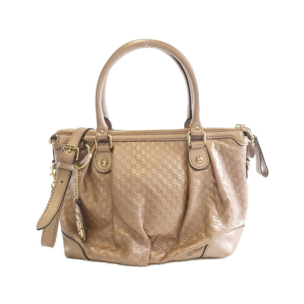 Gucci Light Pink Leather Handbag (Pre-Owned)