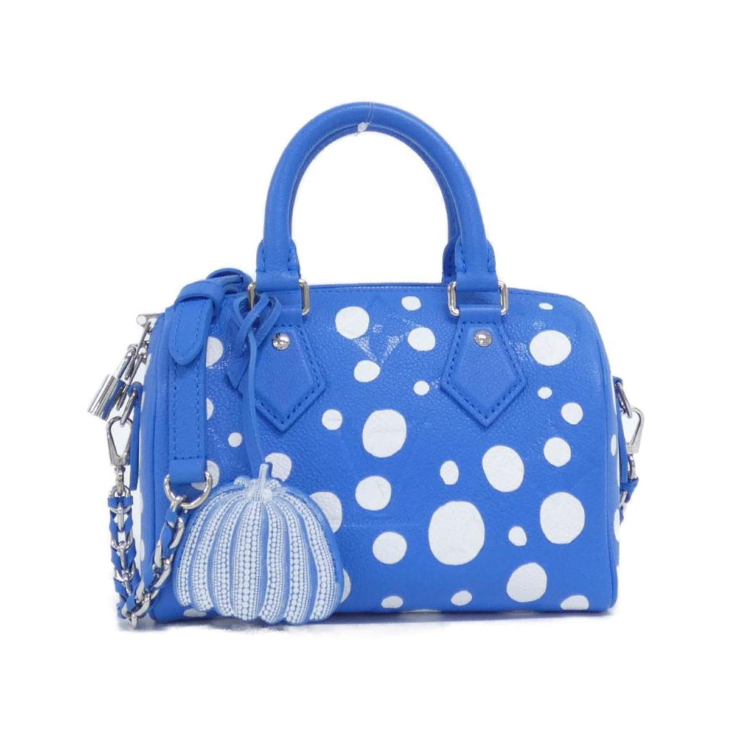 Louis Vuitton Blue Leather Shoulder Bag