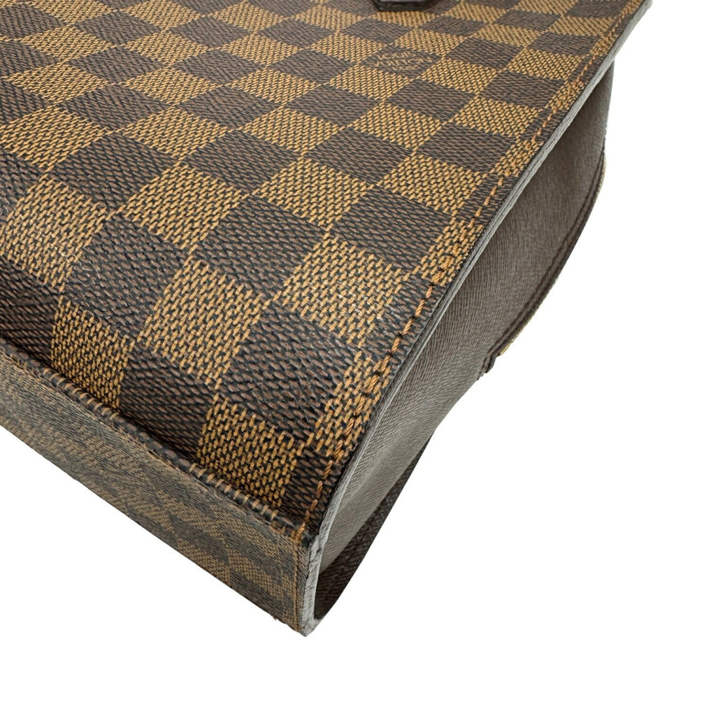 Louis Vuitton Damier Brown Damier Canvas Handbag