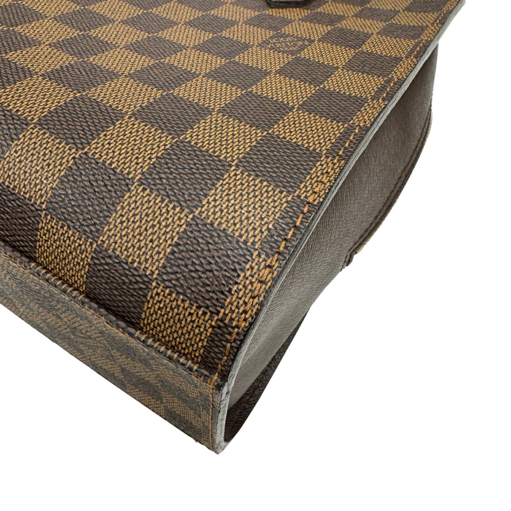 Louis Vuitton Damier Brown Damier Canvas Handbag
