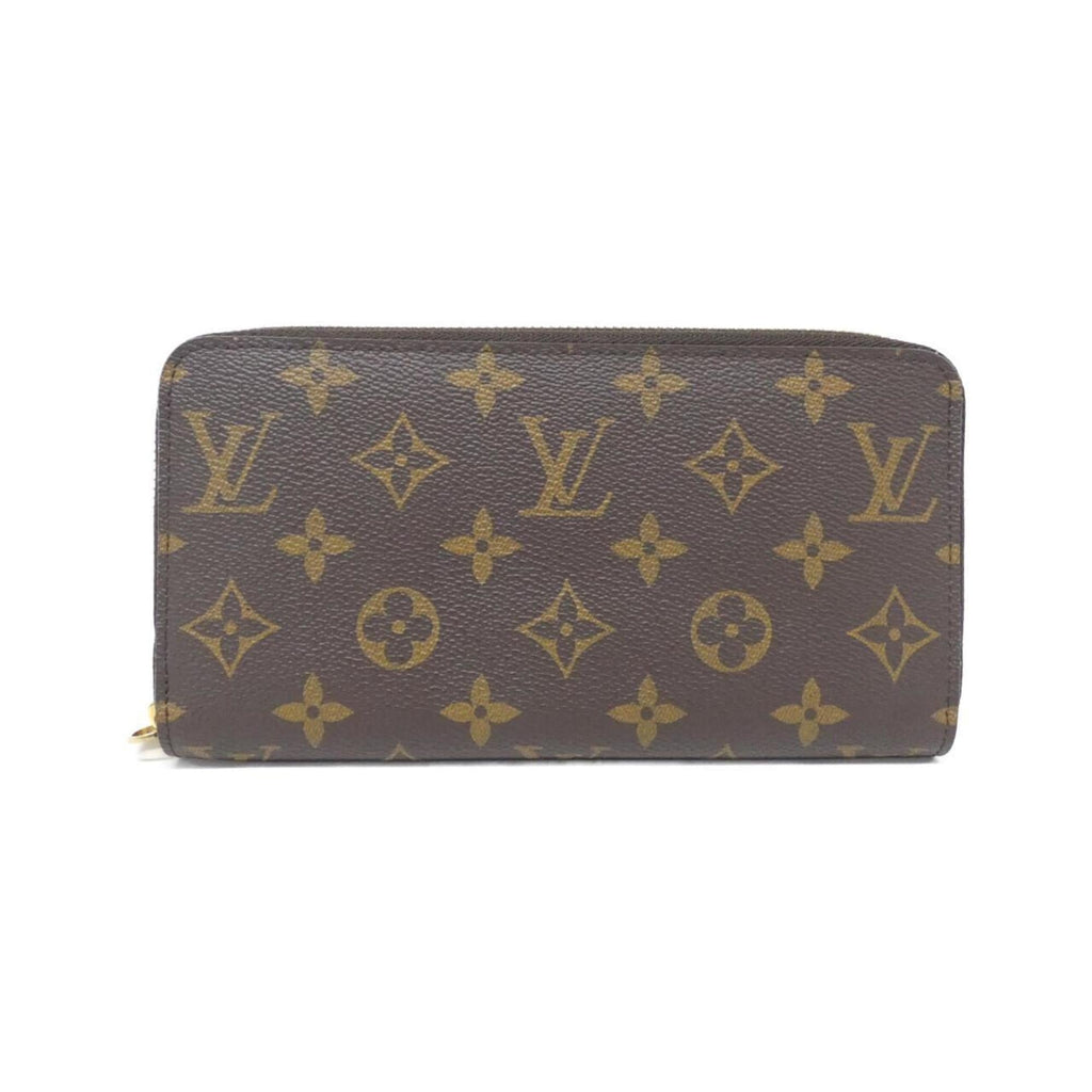 Louis Vuitton Marron Coated Canvas Long Wallet