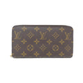 Louis Vuitton Marron Coated Canvas Long Wallet