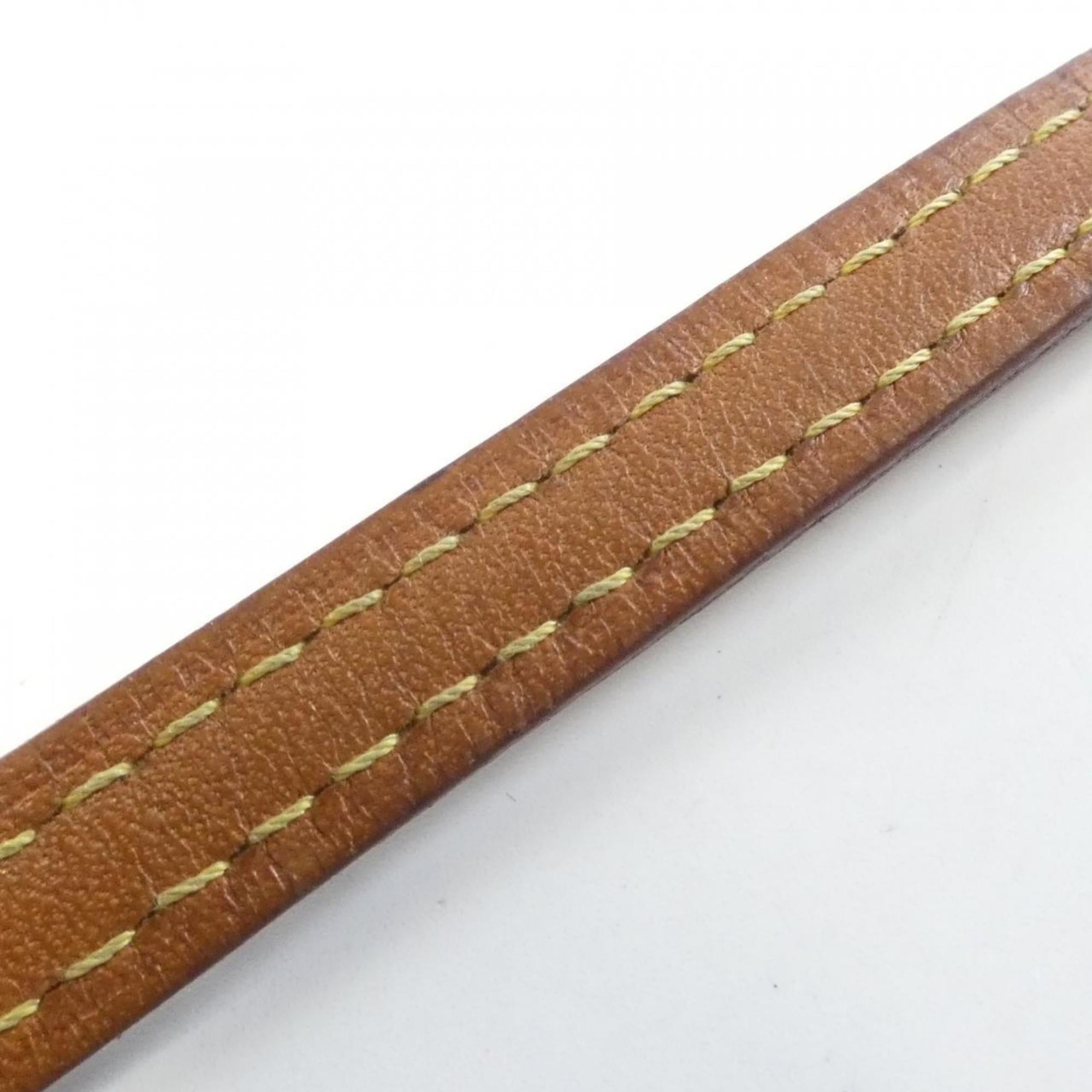 Louis Vuitton Brown Coated Canvas Shoulder Bag