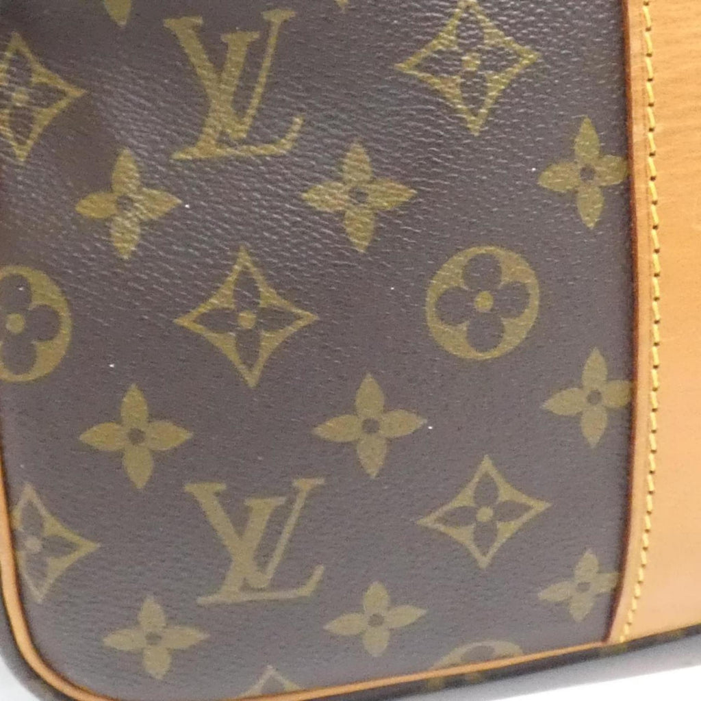 Louis Vuitton Marron Coated Canvas Boston Bag