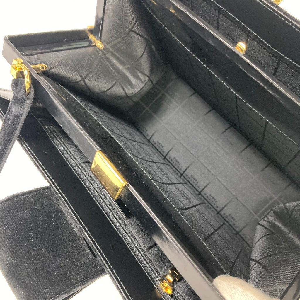 Celine Black Leather Shoulder Bag