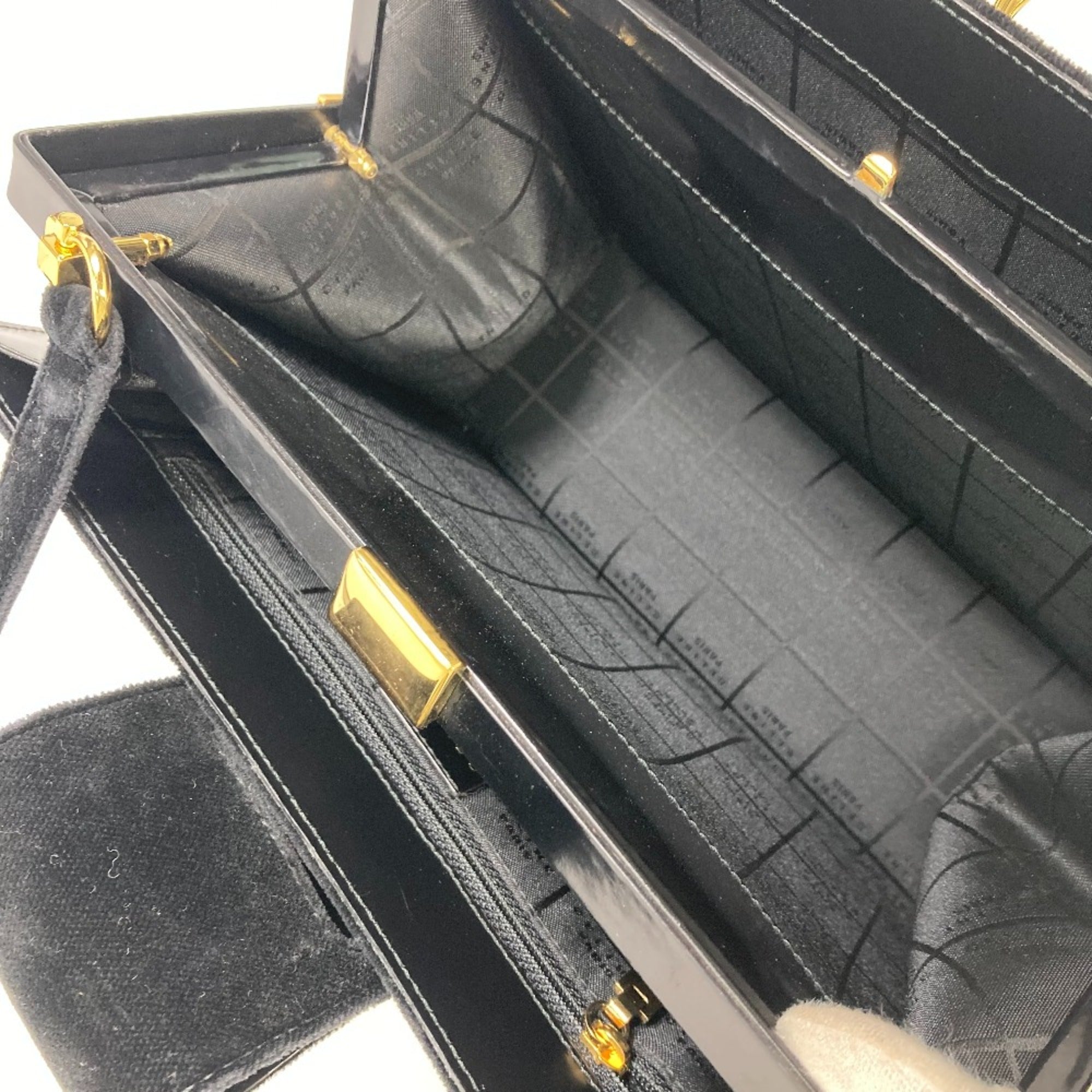Celine Black Leather Shoulder Bag