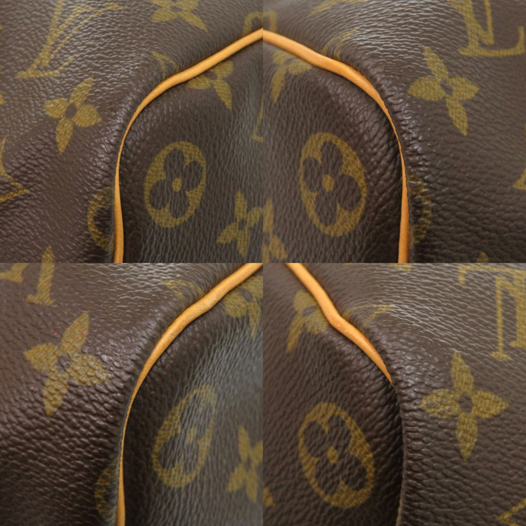 Louis Vuitton Brown Monogram Canvas Boston Bag
