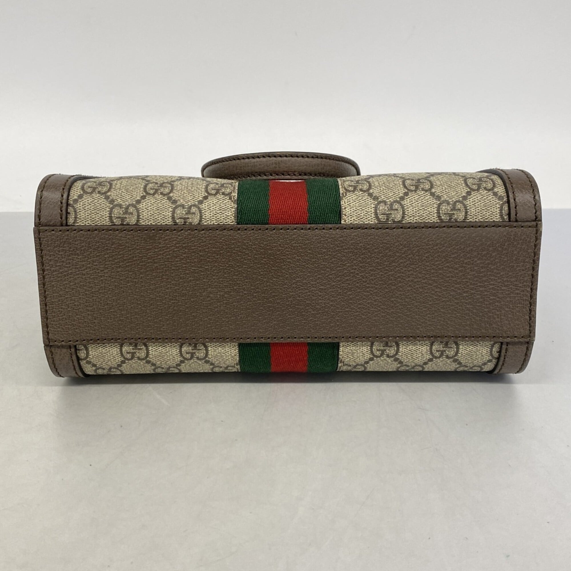 Gucci Brown Pvc Handbag (Pre-Owned)