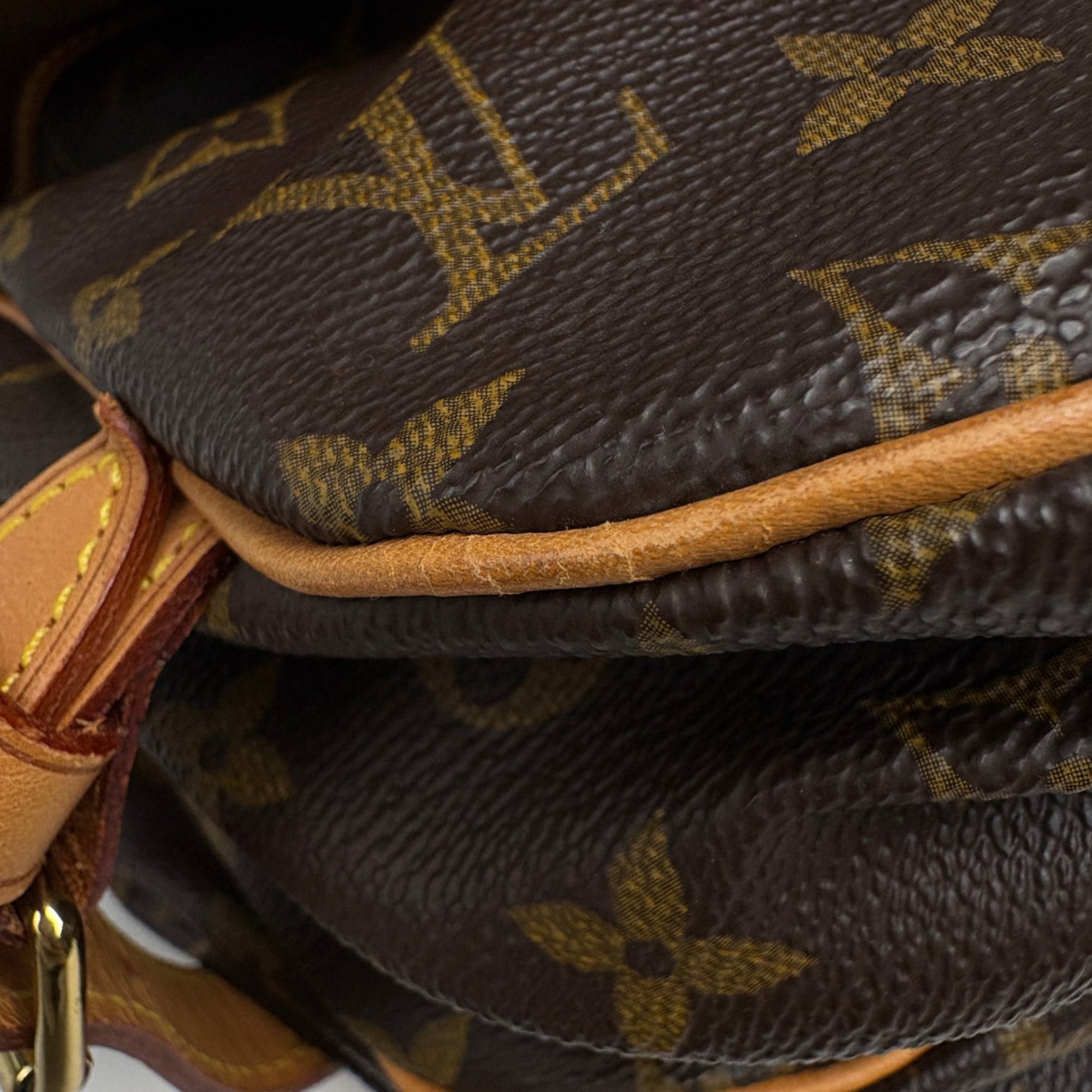 Louis Vuitton Brown Monogram Shoulder Bag