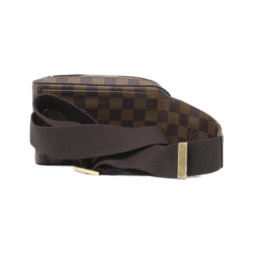 Louis Vuitton Brown Coated Canvas Shoulder Bag