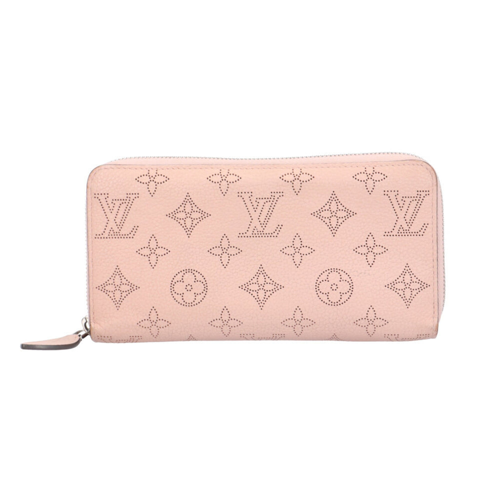 Louis Vuitton Mahina Magnolia Pink Mahina Leather Long Wallet