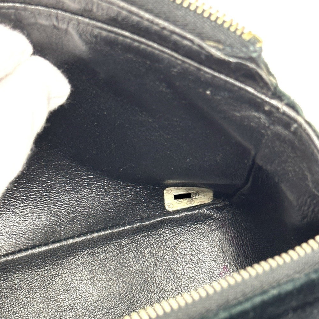 Chanel Black Leather Backpack