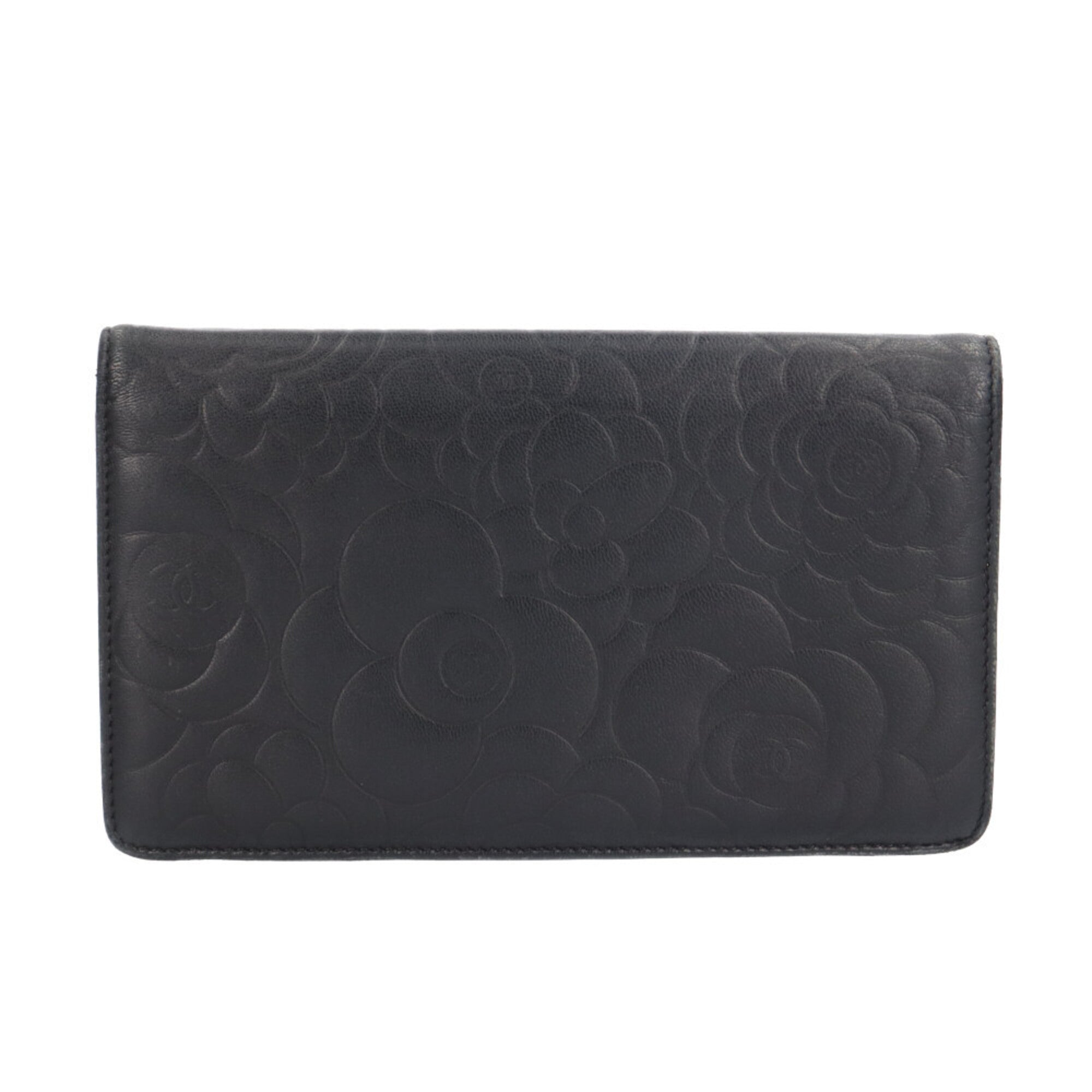 Chanel Black Leather Wallet (Bi-Fold)