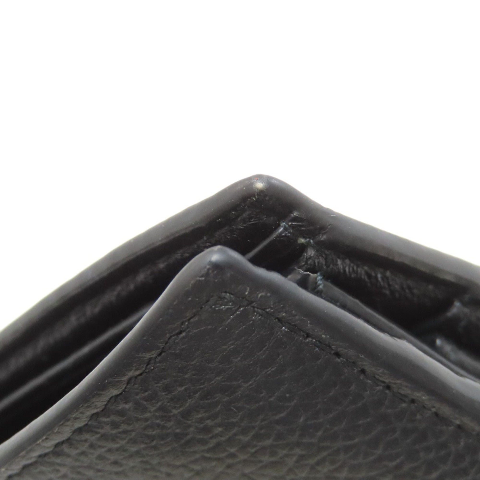 Balenciaga Black Leather Wallet (Bi-Fold)