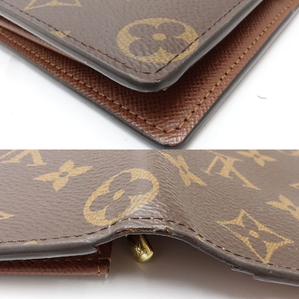 Louis Vuitton Brown Monogram Monogram Long Wallet