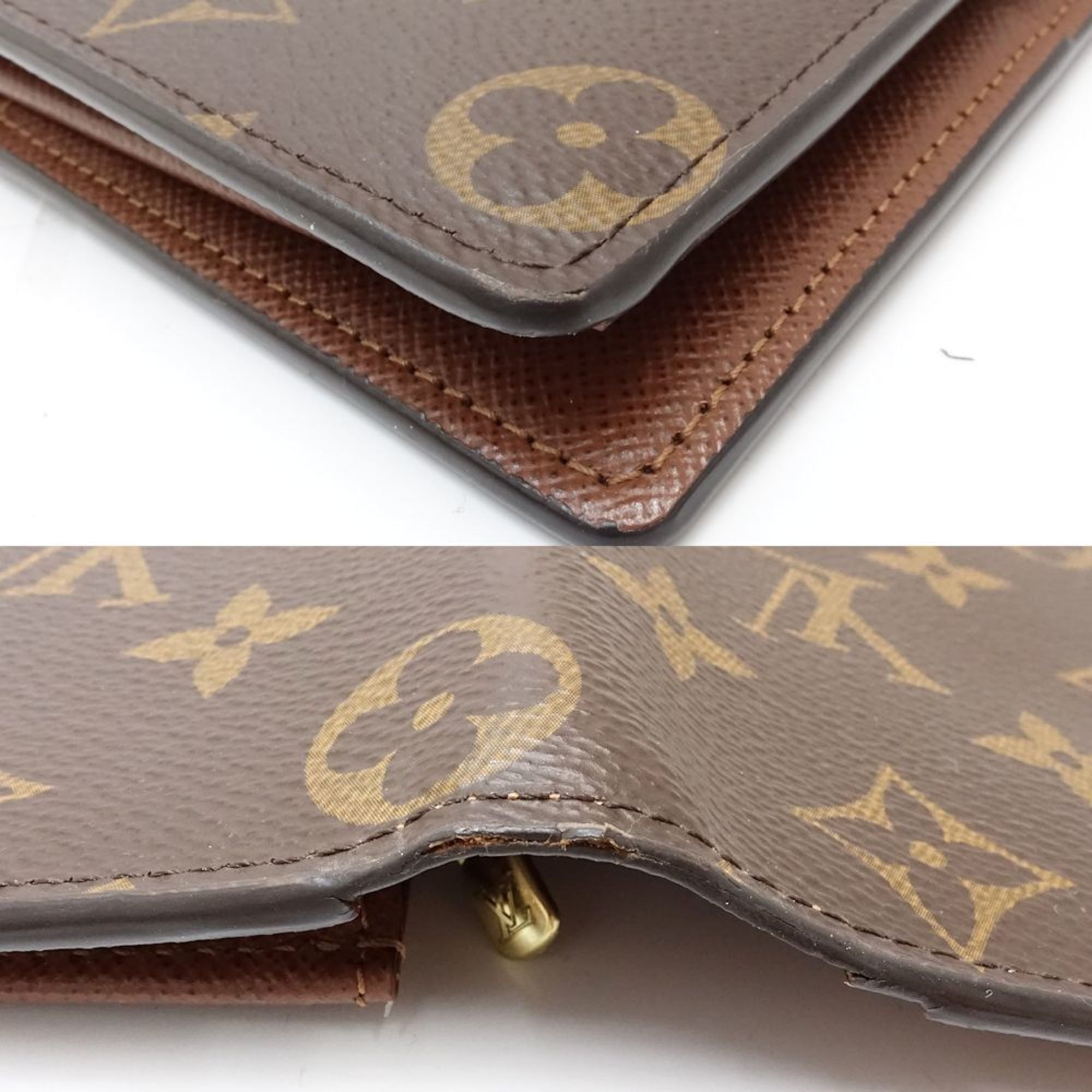 Louis Vuitton Brown Monogram Monogram Long Wallet