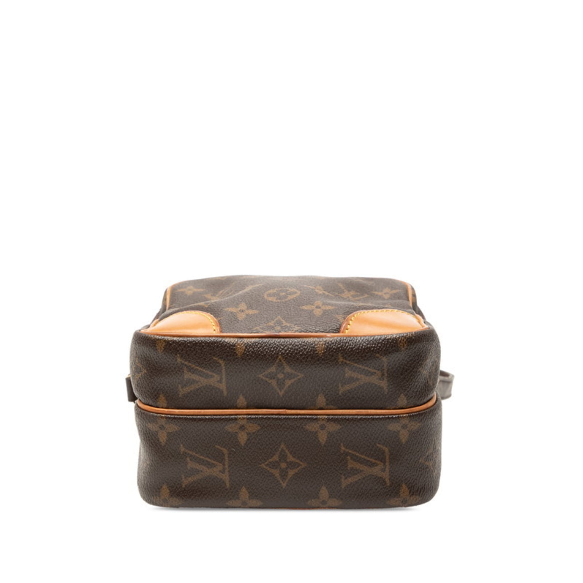 Louis Vuitton Brown Pvc Leather Shoulder Bag