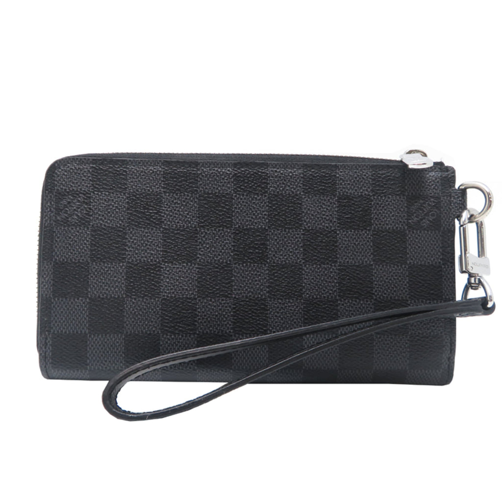 Louis Vuitton Black Damier Graphite Long Wallet