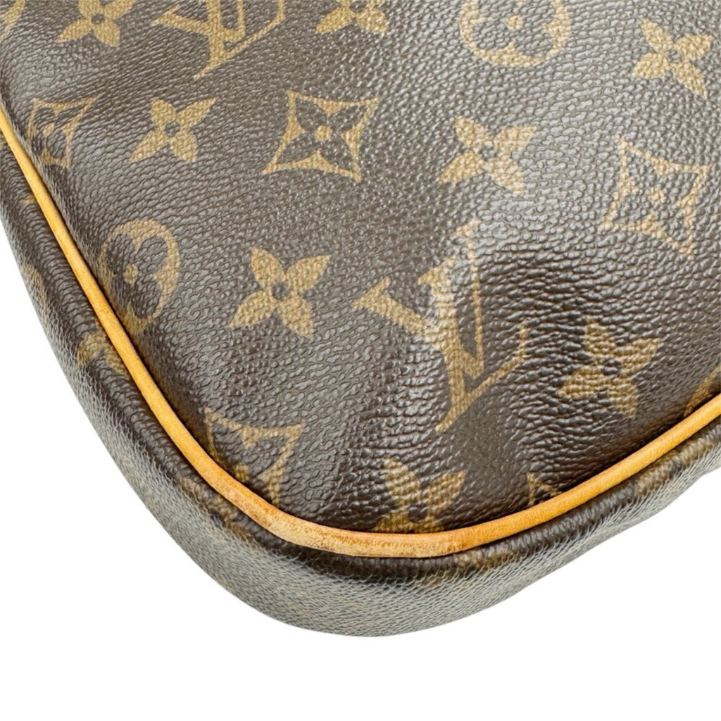 Louis Vuitton Brown Monogram Canvas Shoulder Bag