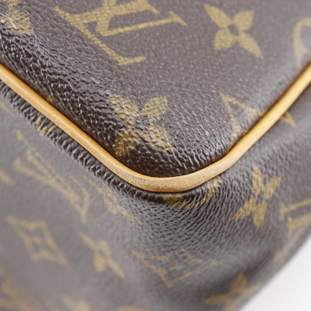 Louis Vuitton Brown Monogram Canvas Handbag
