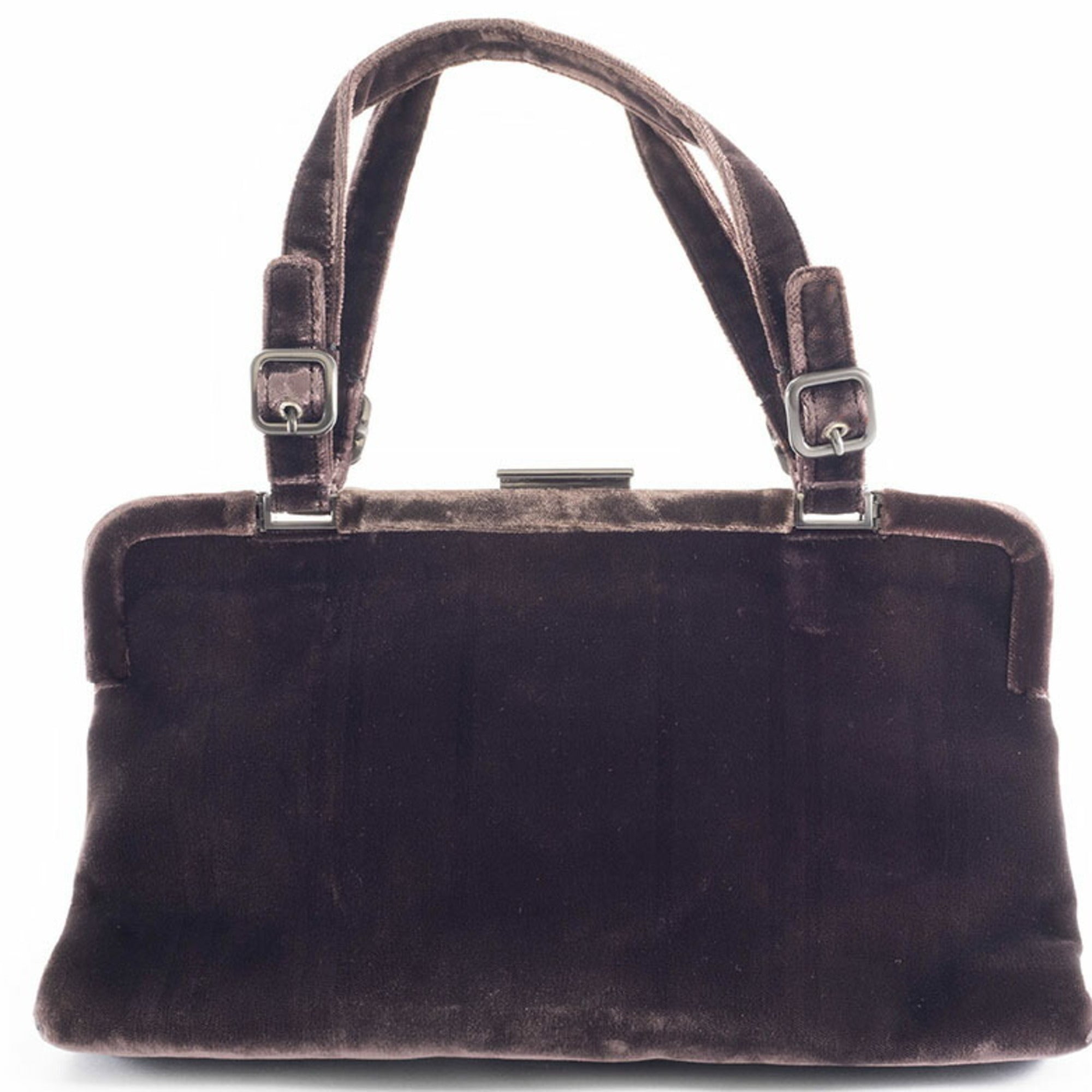 Prada Dark Brown Leather Handbag