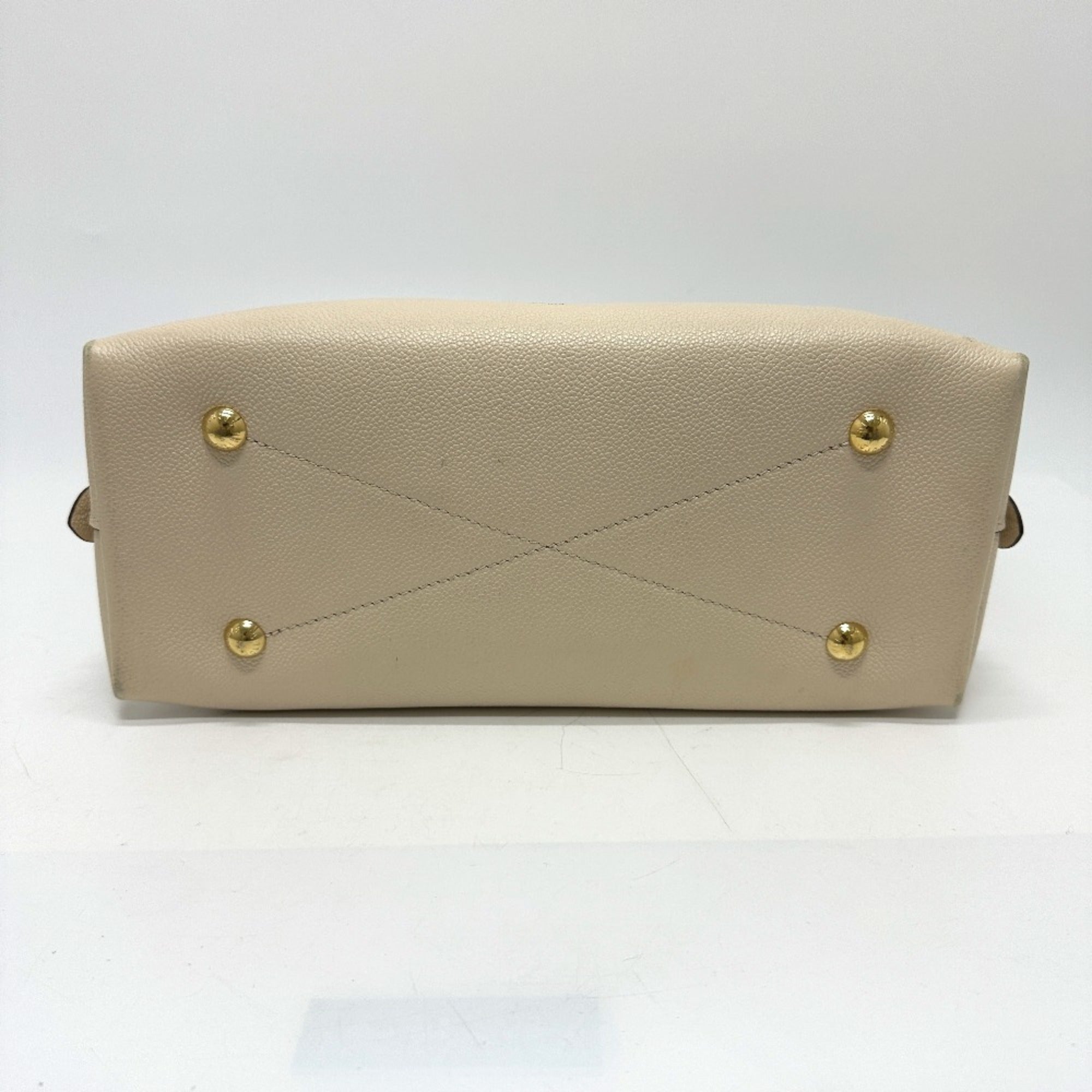 Louis Vuitton Beige Monogram Empreinte Handbag