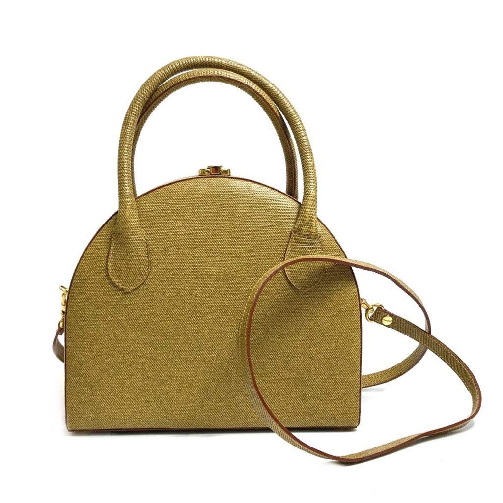 Fendi Beige Leather Handbag