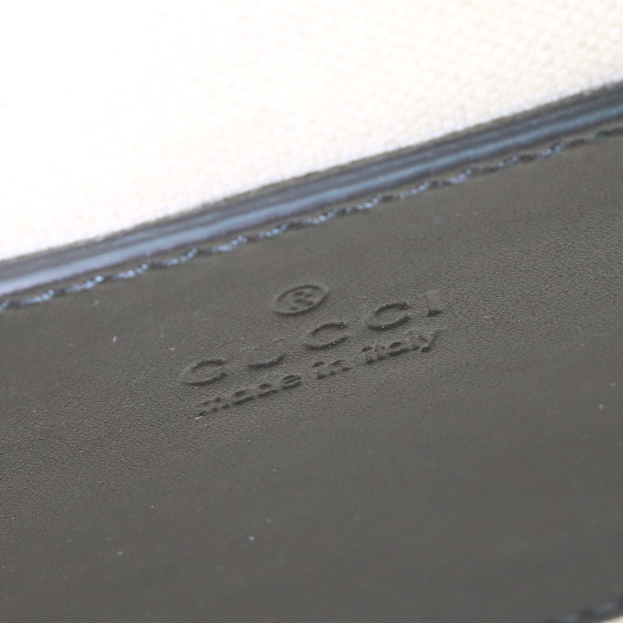 Gucci Black Leather Backpack (Pre-Owned)