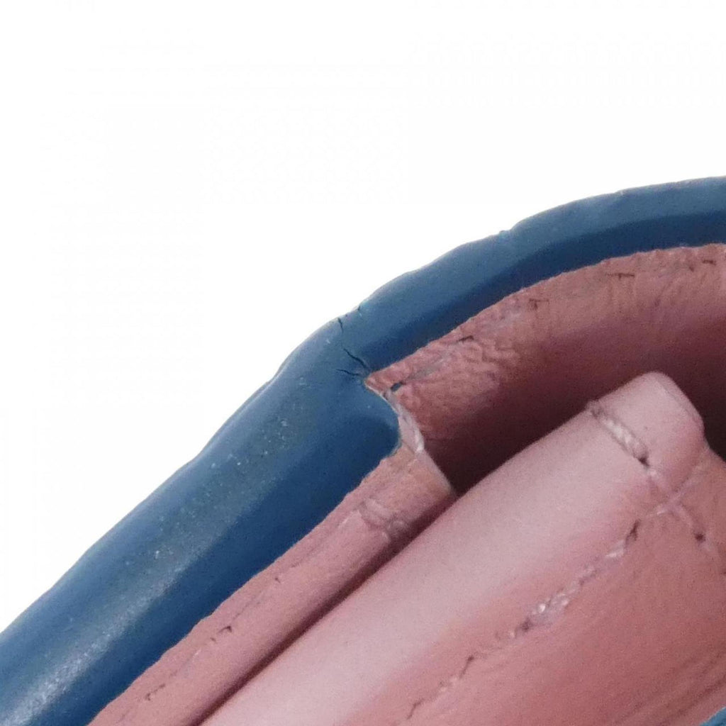Louis Vuitton Blue Leather Long Wallet