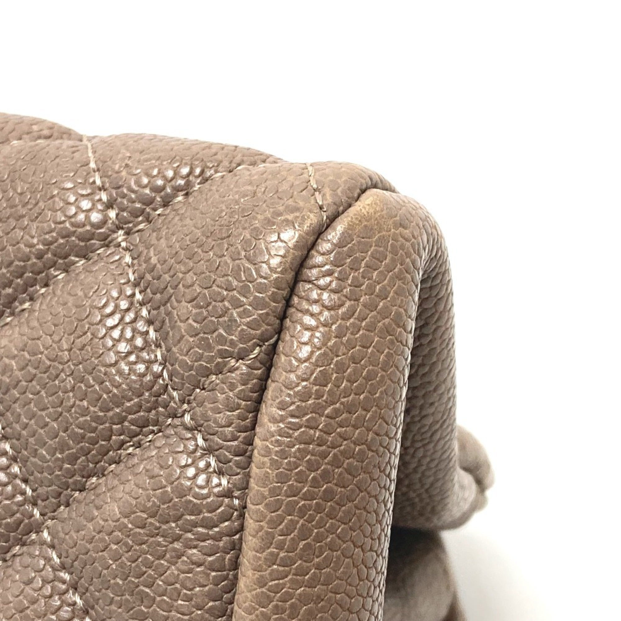 Chanel Brown Leather Shoulder Bag