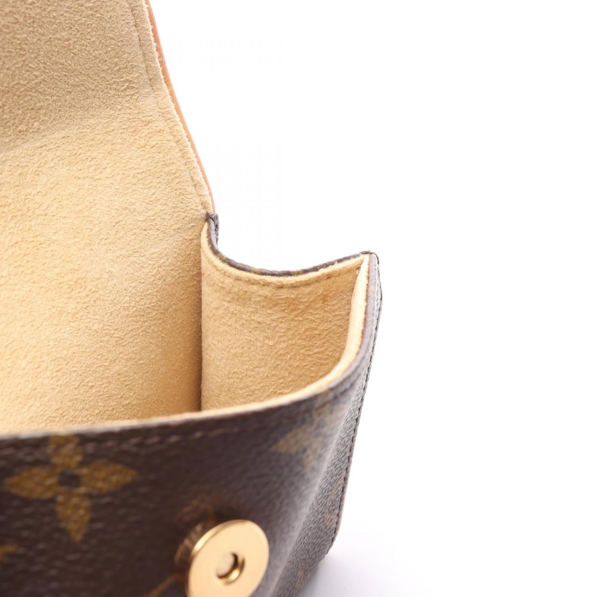 Louis Vuitton Brown Monogram Monogram Leather Fanny Pack