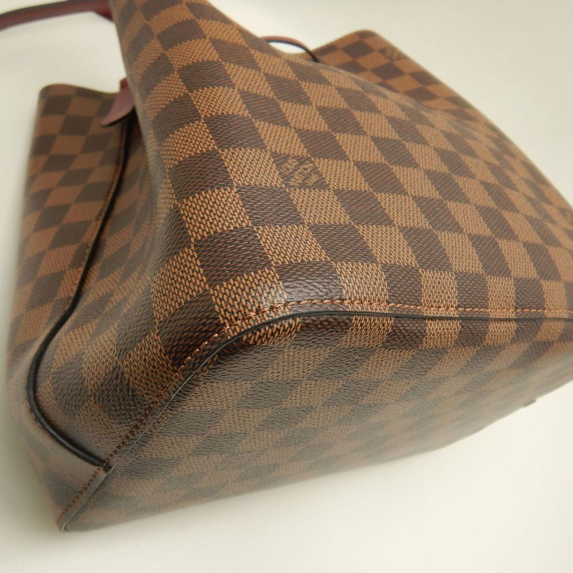 Louis Vuitton Brown Pvc Shoulder Bag