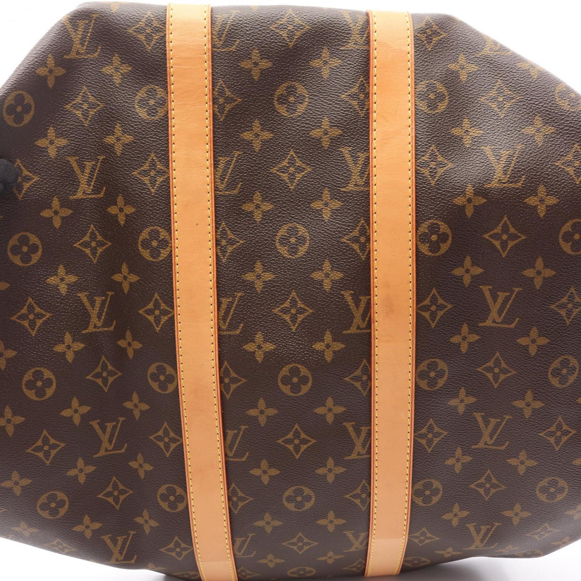 Louis Vuitton Brown Monogram Pvc Leather Boston Bag