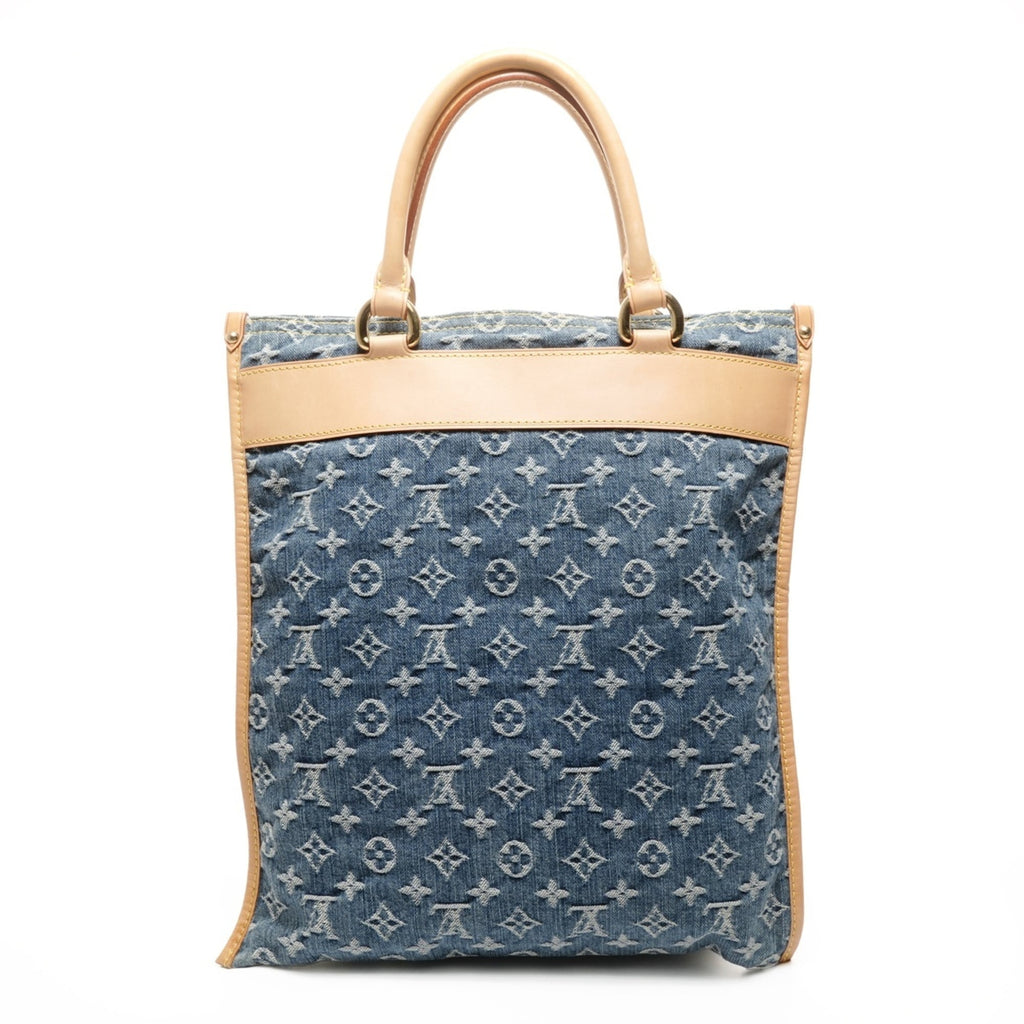 Louis Vuitton Navy Monogram Denim Handbag