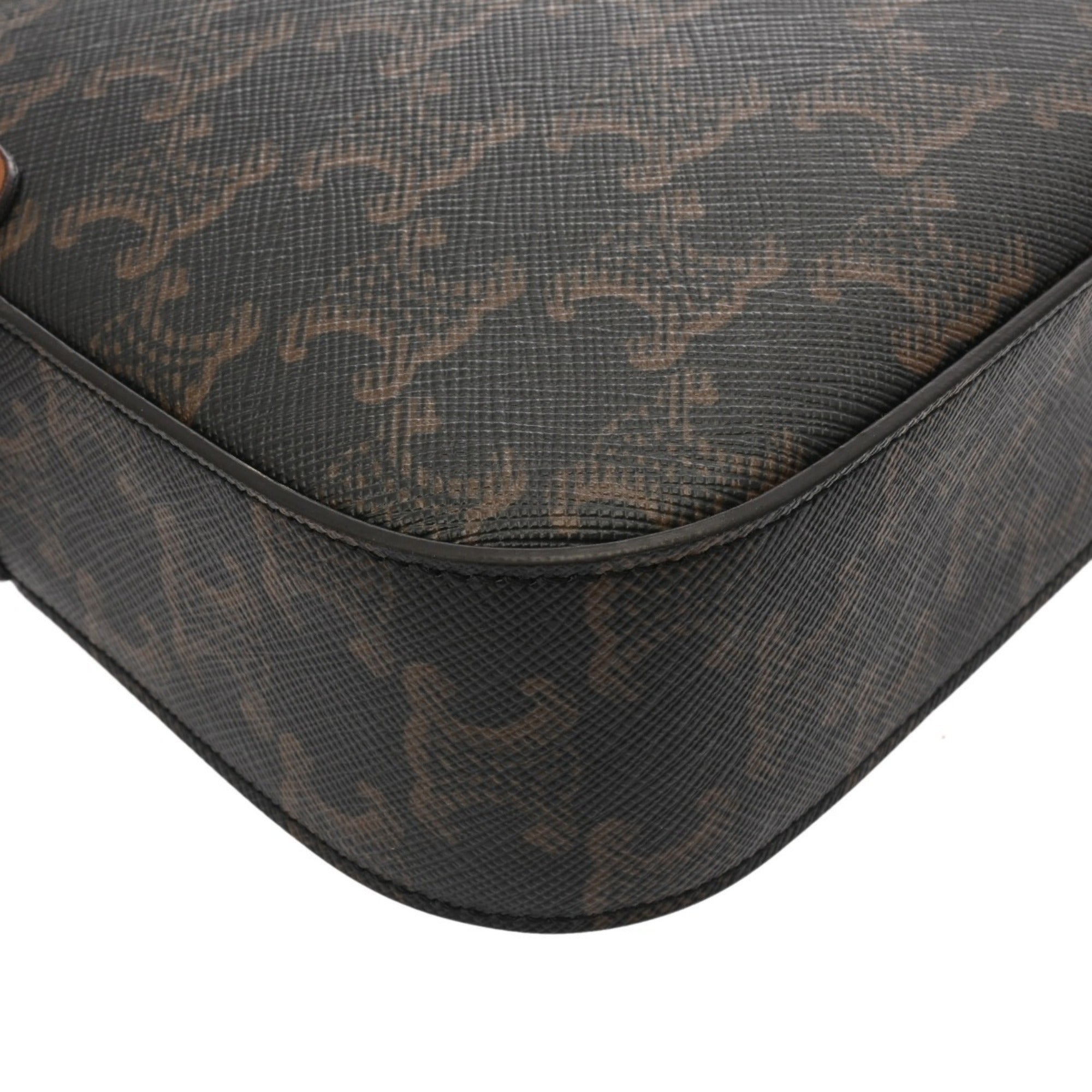 Celine Brown Pvc Shoulder Bag