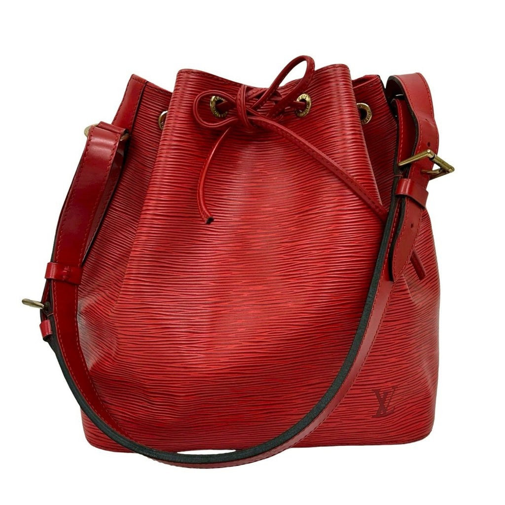 Louis Vuitton Red Color Epi Leather Shoulder Bag