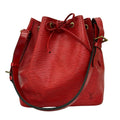 Louis Vuitton Red Color Epi Leather Shoulder Bag