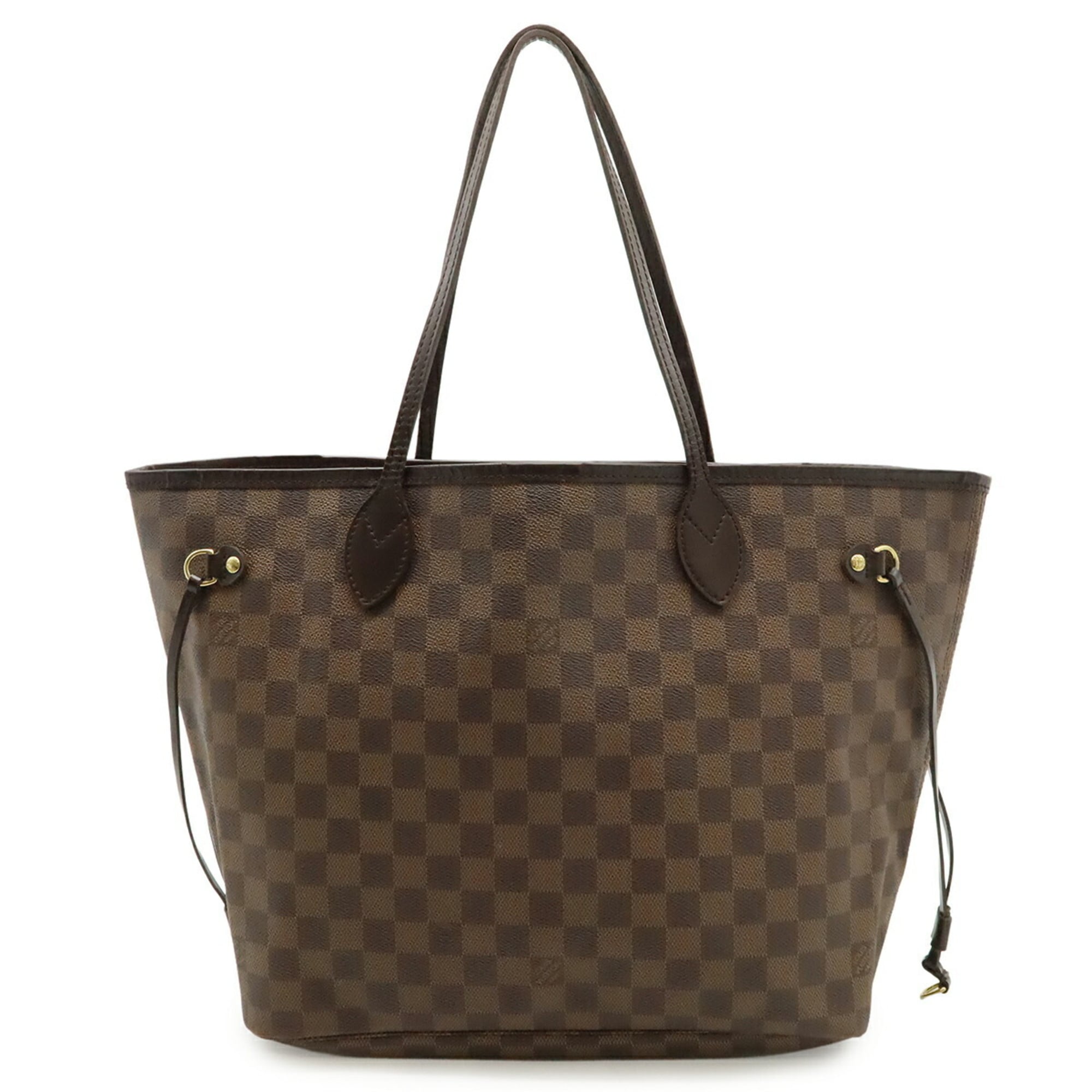 Louis Vuitton Brown Damier Canvas White Damier Canvas Shoulder Bag Tote Bag
