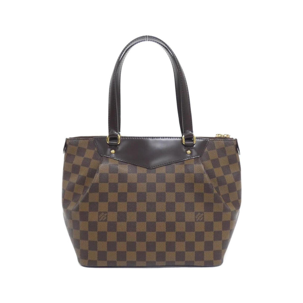 Louis Vuitton Ebene Coated Canvas Handbag