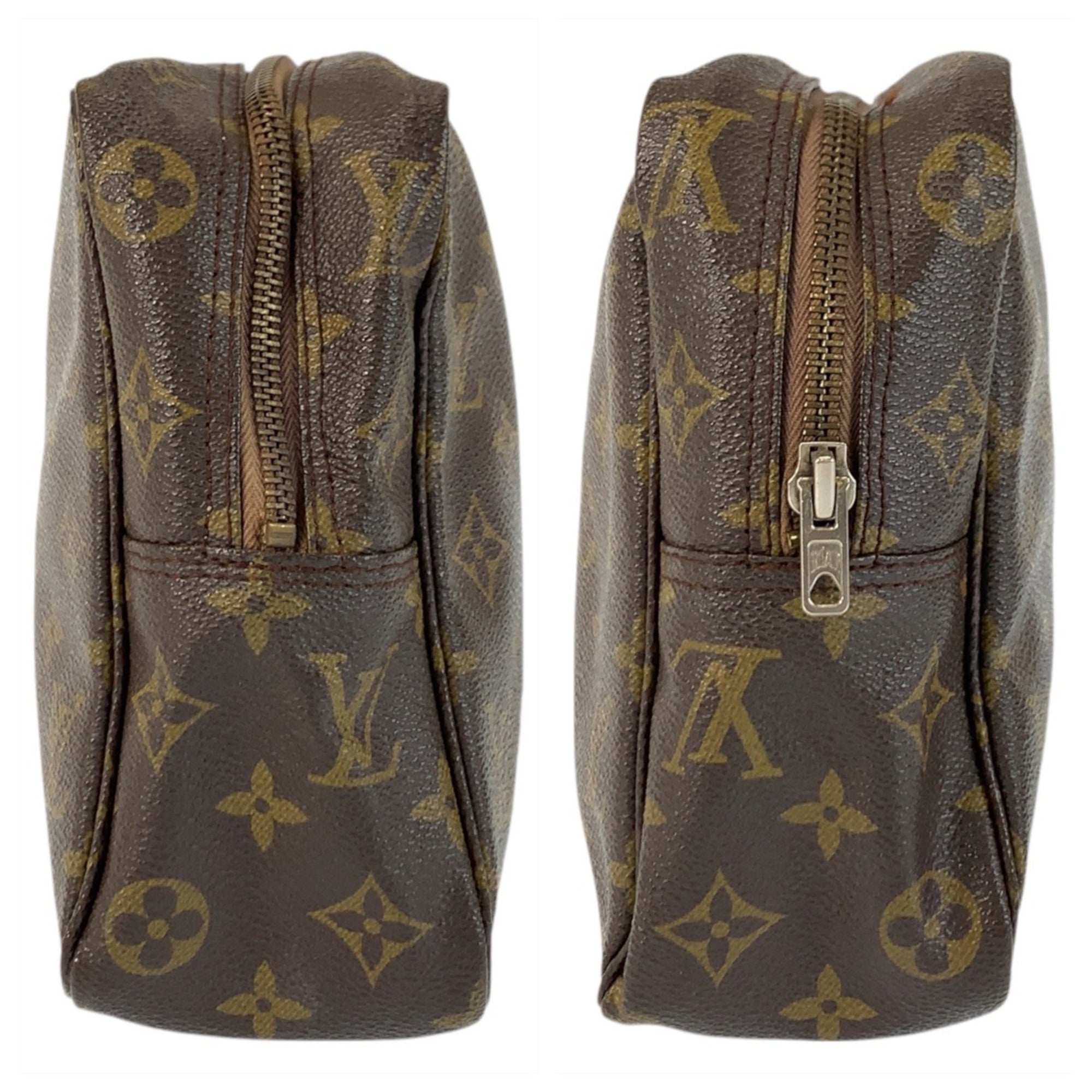 Louis Vuitton Brown Pvc Pouch