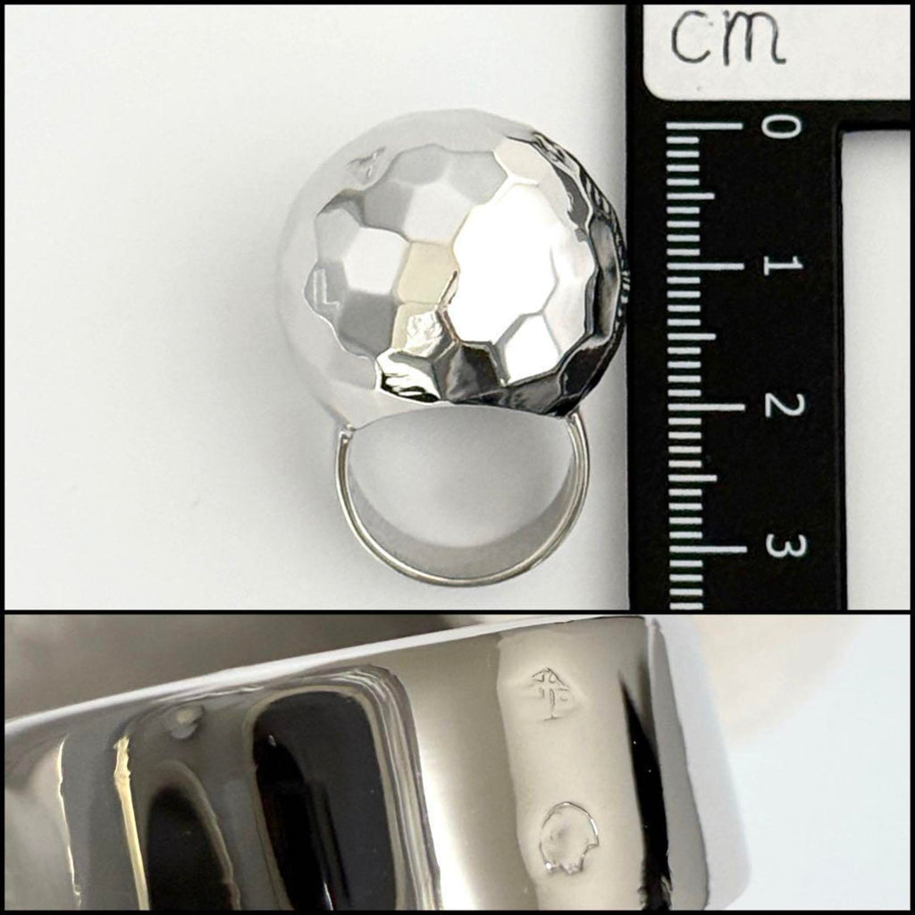 Chanel Silver Band Ring