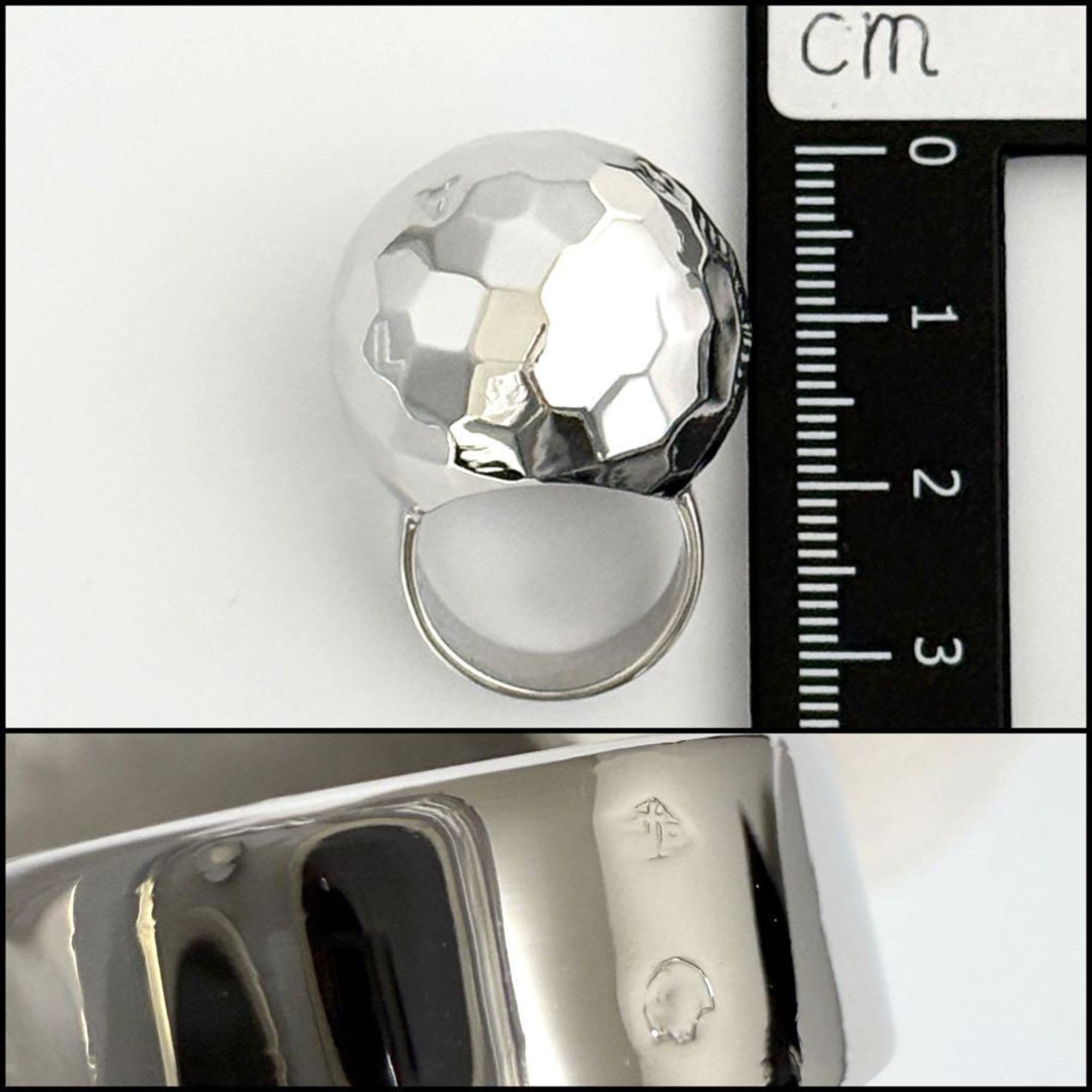 Chanel Silver Band Ring