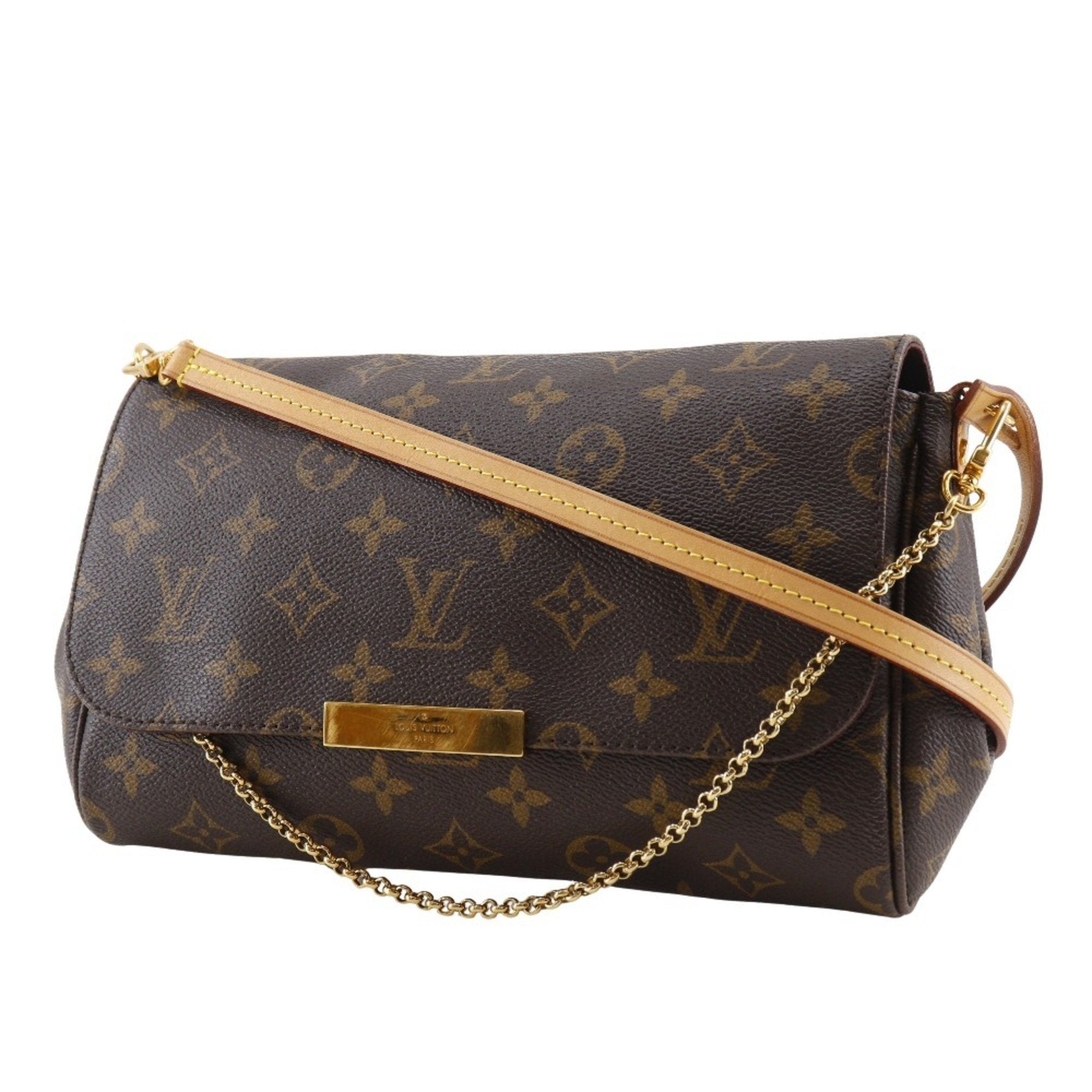 Louis Vuitton Brown Monogram Shoulder Bag