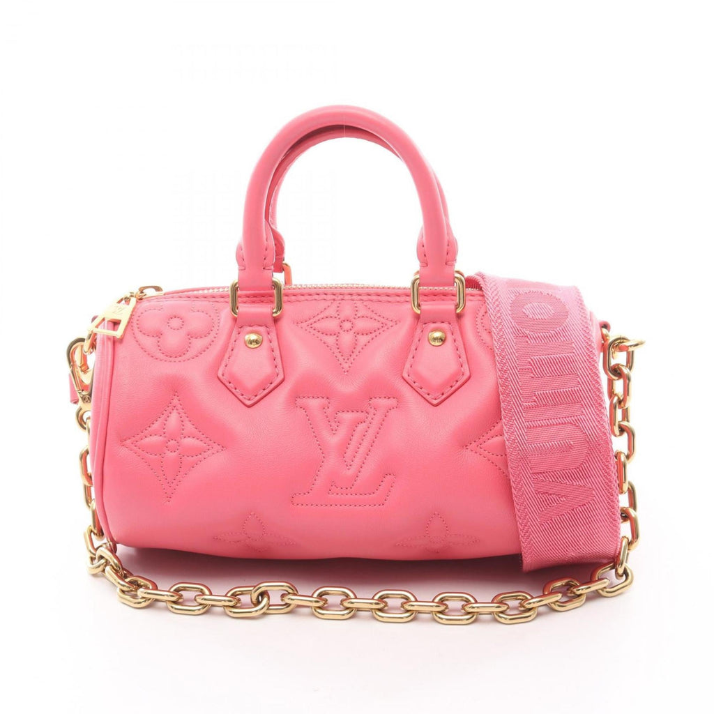 Louis Vuitton Pink Leather Handbag