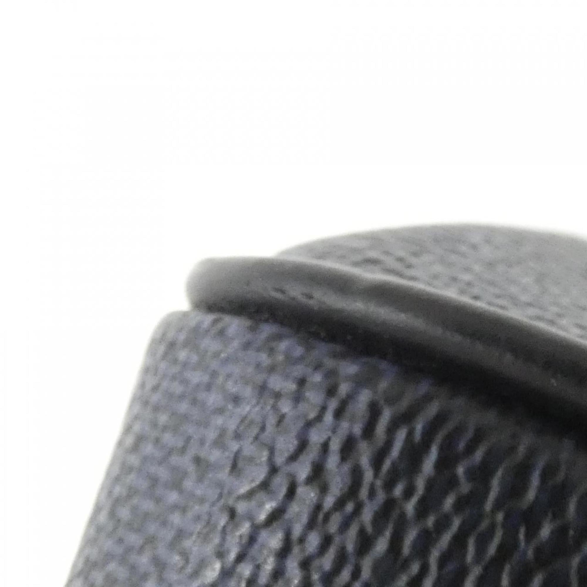 Louis Vuitton Black Cobalt Coated Canvas Shoulder Bag