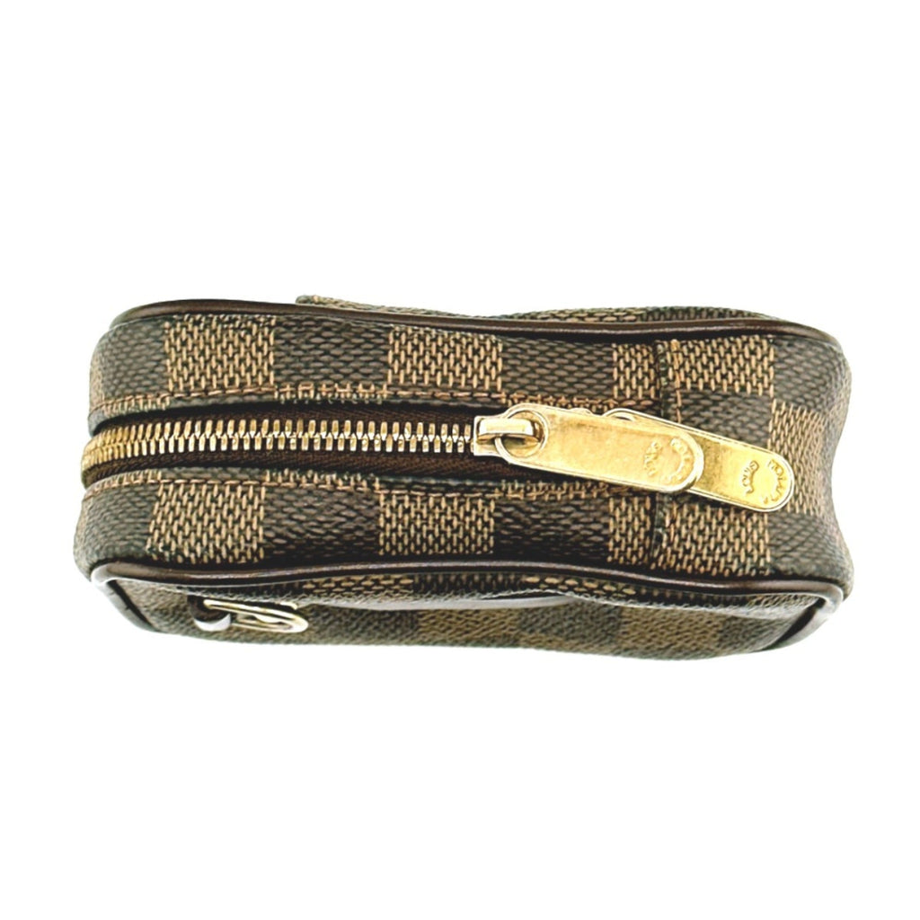 Louis Vuitton Brown Damier Canvas Pouch